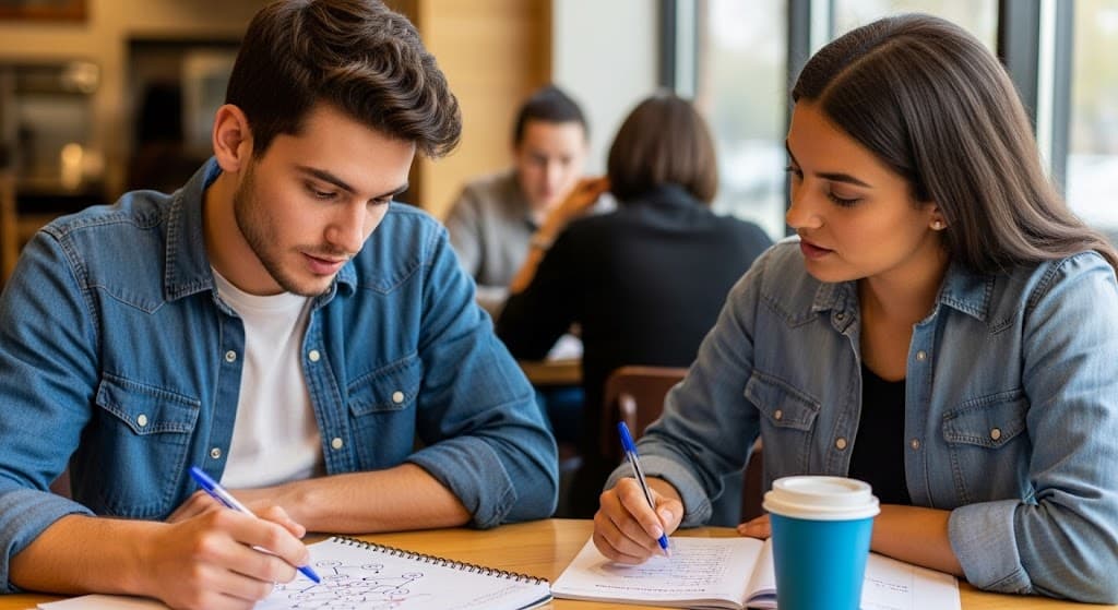 Person mit Sprachlernfrust und Schwierigkeiten